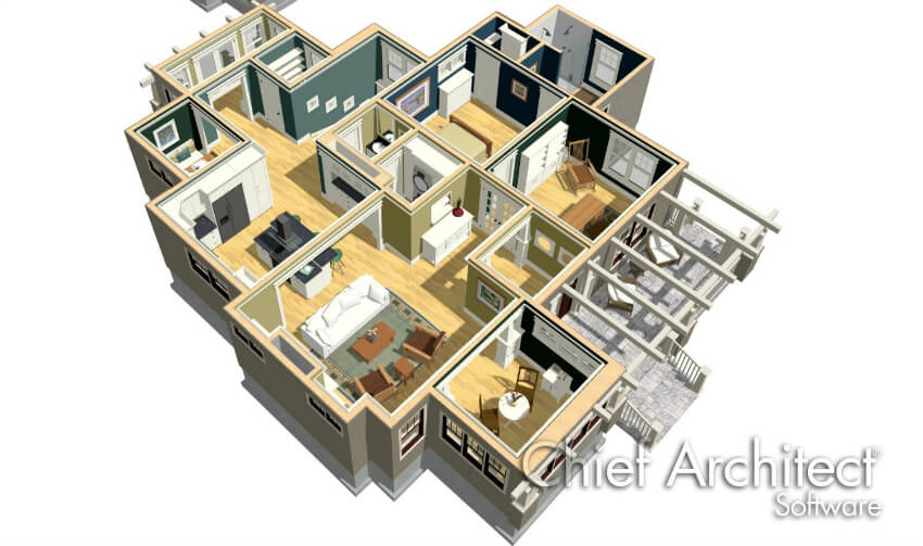 首席建筑师家庭设计师软件