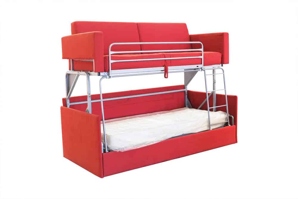 bunk bed sleeper sofa comboa 双层卧铺沙发