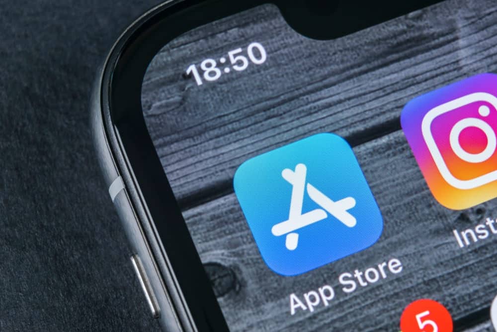 iOS应用商店的移动应用。
