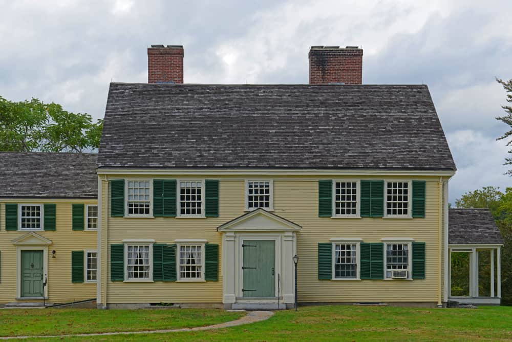 美国马萨诸塞州康科德Minute Man国家历史公园的历史少校约翰·巴特里克宅邸