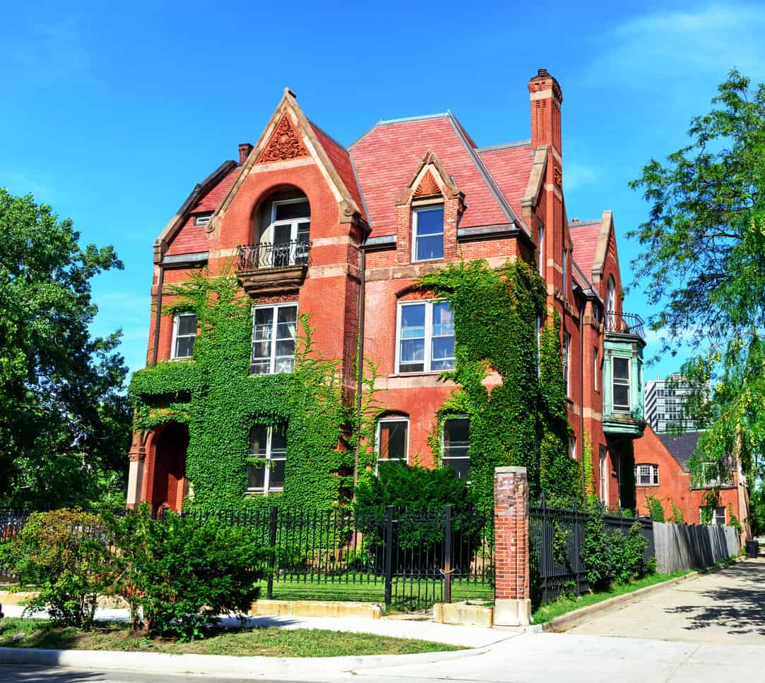 位于芝加哥南区道格拉斯的Prairie大道上的豪宅。建于1885年的标志性建筑。