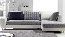 Hokku设计白色和灰色躺椅休息区
