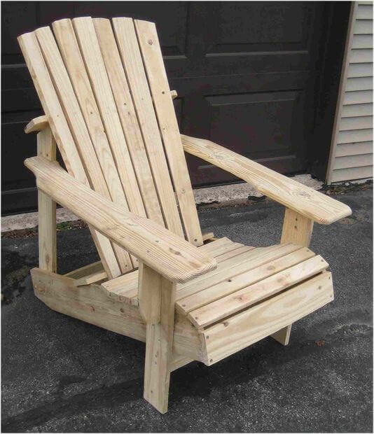 DIY木托盘阿迪朗达克椅子