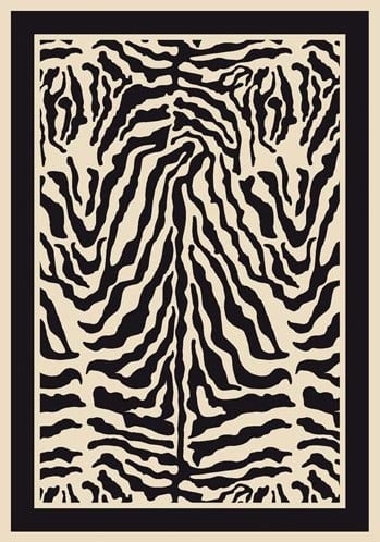 Zebra-Print-Rug