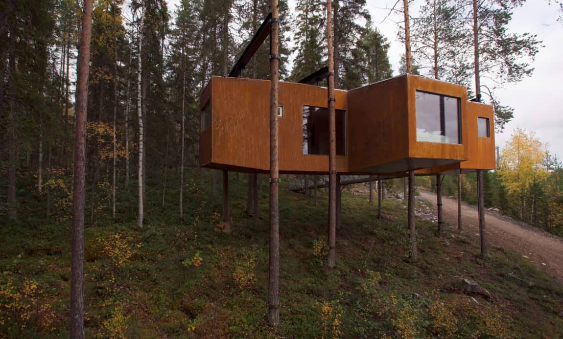 Rintala Eggertsson建筑事务所设计的小树屋