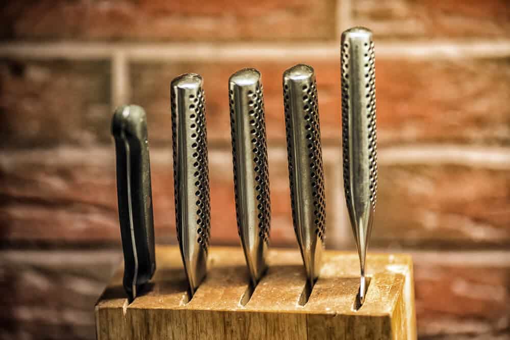 木刀仓库中的刀具。