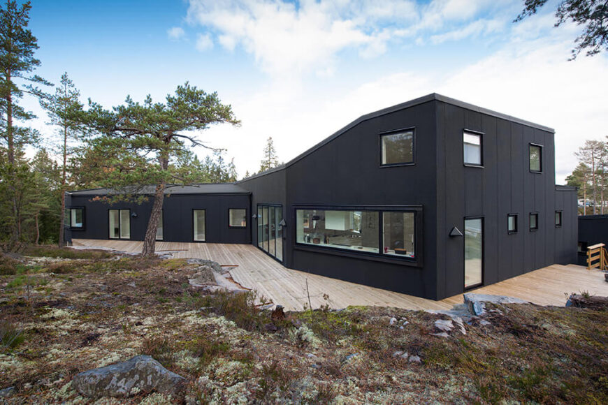 令人吃惊的别墅Blåbär: pS Arkitektur设计的蓝莓别墅