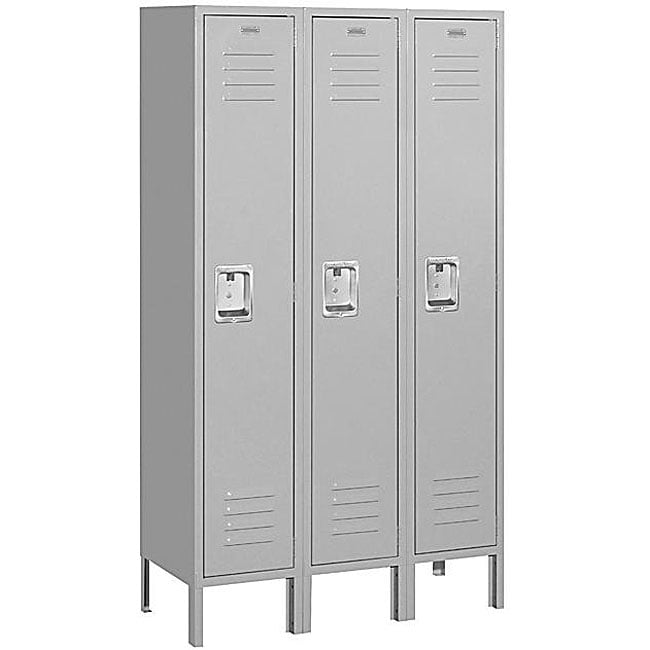 Salsbury-Industries-Grey-Single-tier-Standard-Lockers