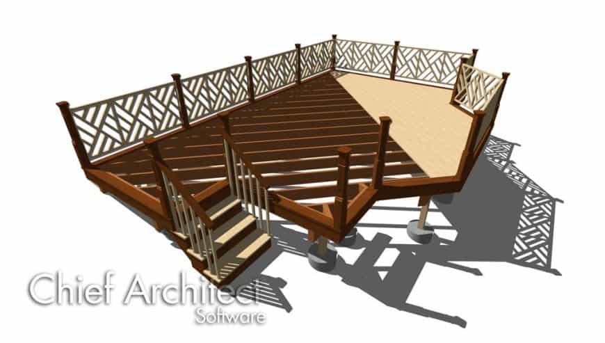 家居设计师园林绿化软件（首席架构师）甲板接口5