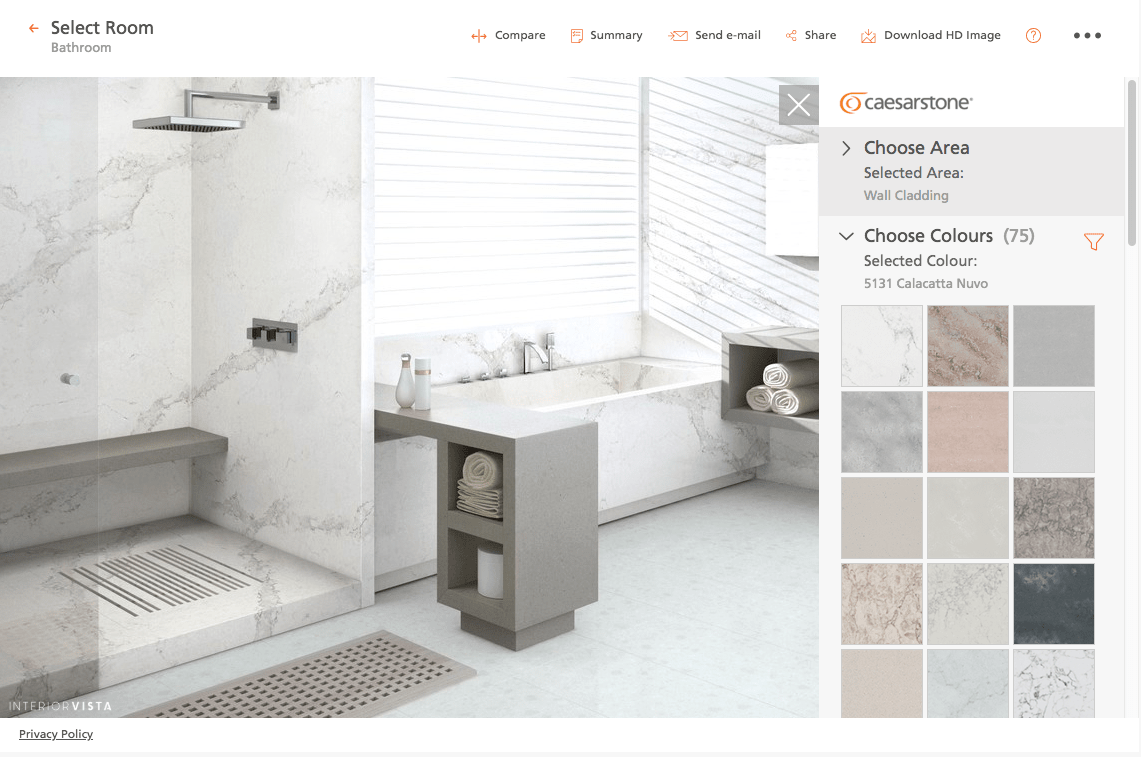 凯撒石浴室设计可视化软件