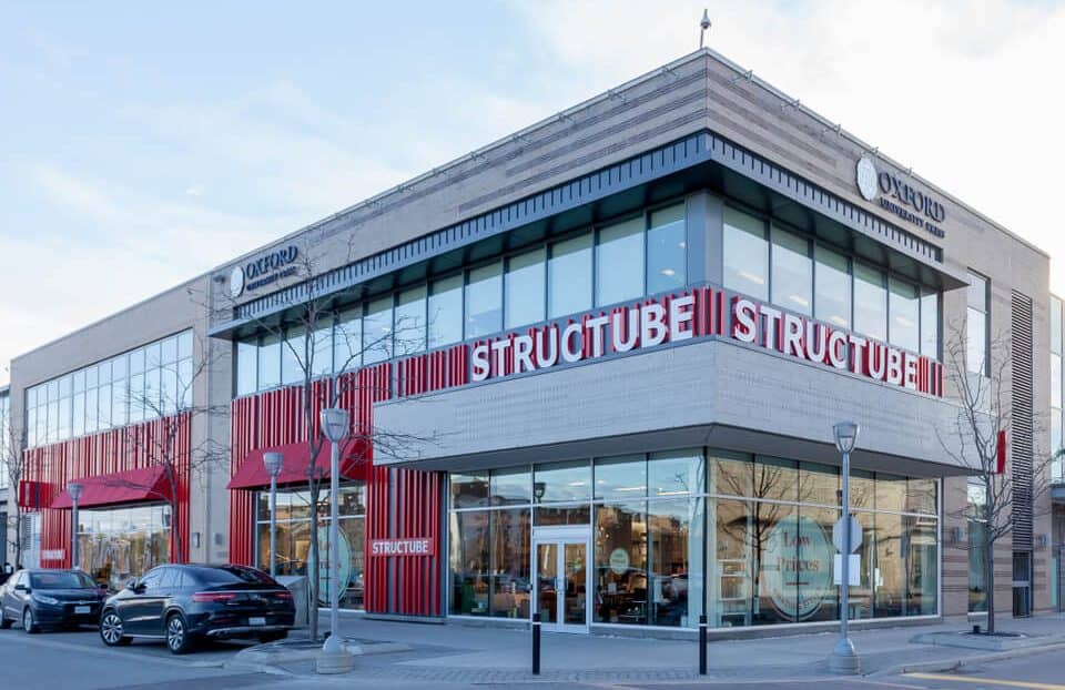 加拿大多伦多的Structube商店。