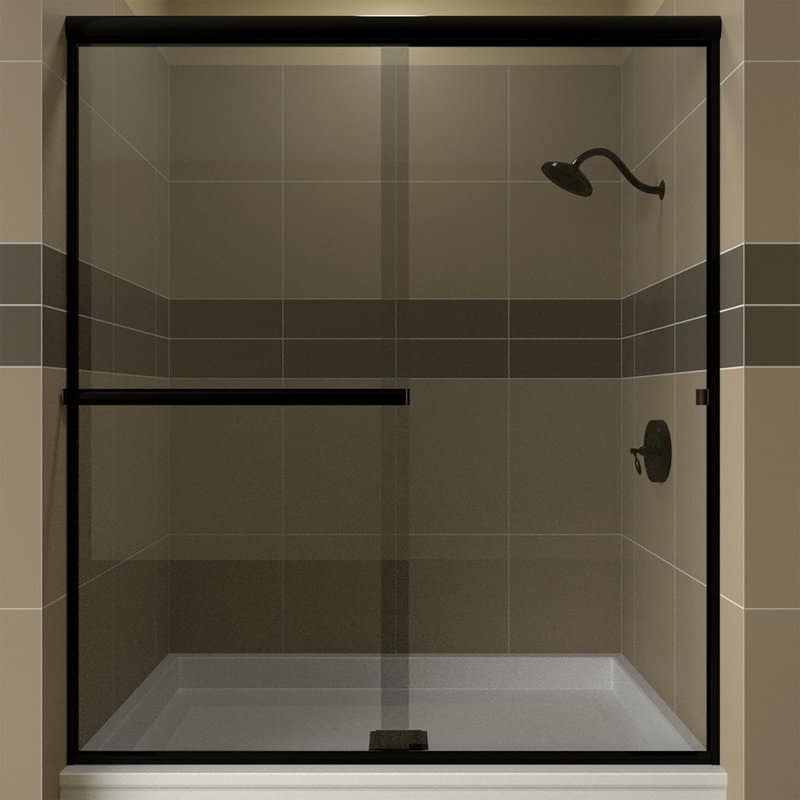 Semi-frameless淋浴门
