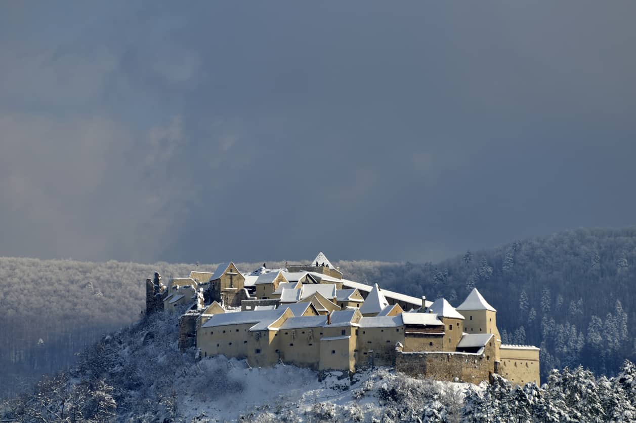 罗马尼亚的拉斯诺夫城堡