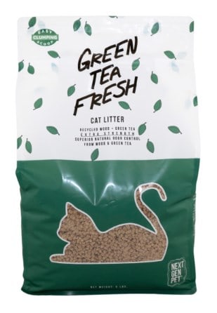 绿茶鲜猫砂。