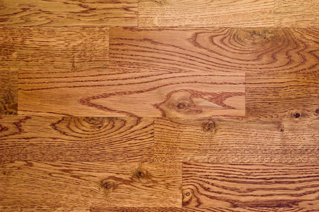 红橡木地板的例子