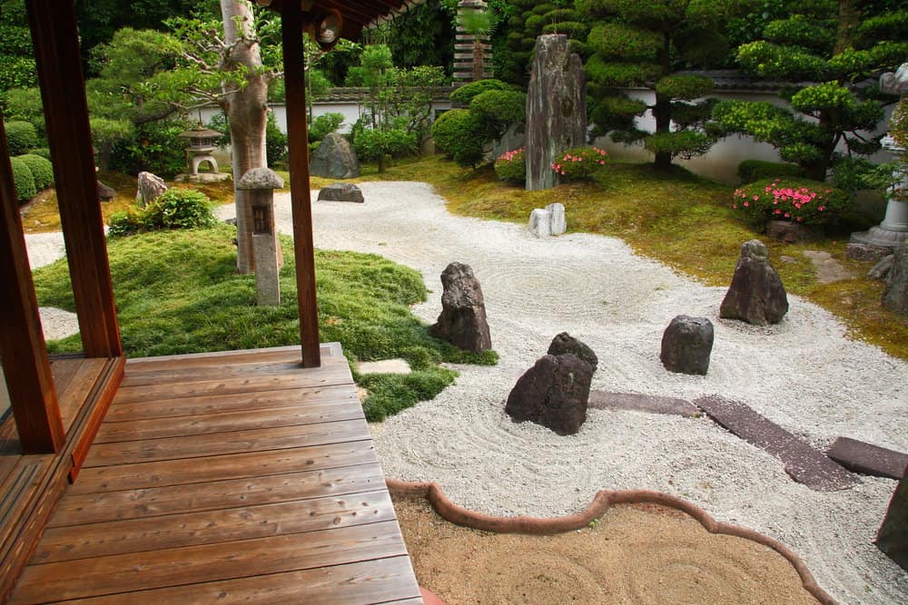 京都著名的石头花园