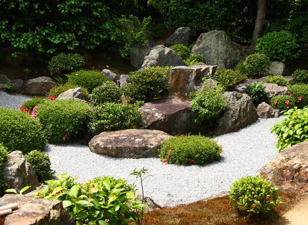 京都的日本禅宗花园