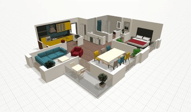 3D楼面计划 - 全部房屋