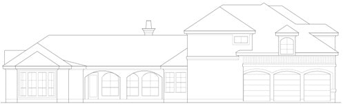 左视图草图3二层卧室拉筹伯的家。