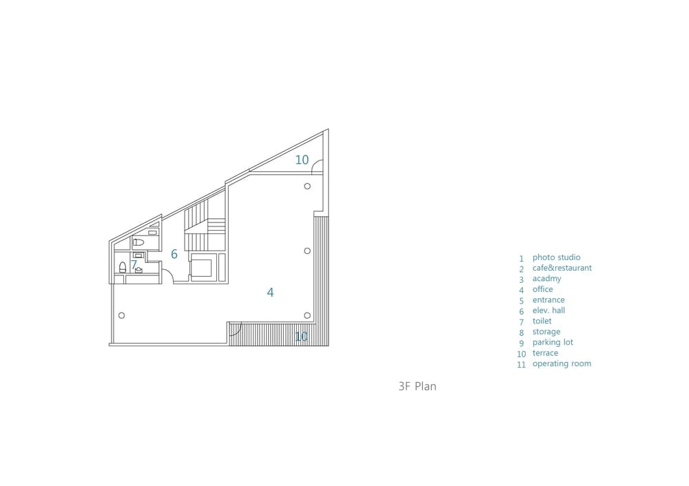 这是房子第三层平面图的插图。