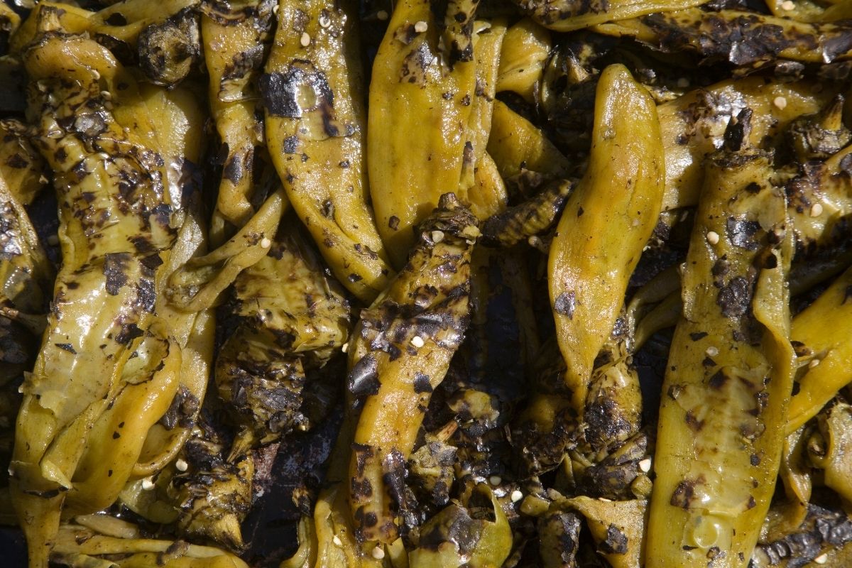 阿勒颇胡椒和孜然的烤胡萝卜食谱。
