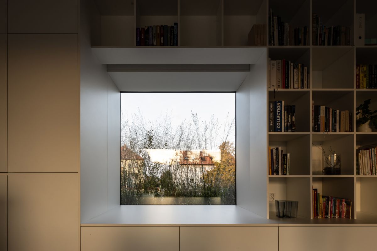 生活区玻璃窗的3d效果阴影。