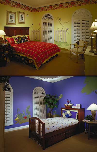 每个孩子的卧室都有独特而有趣的设计
